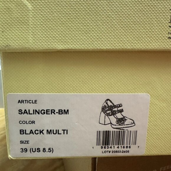 L’Artiste Womens Salinger Heel Black Size EU39 M US8.5 - Picture 6 of 6